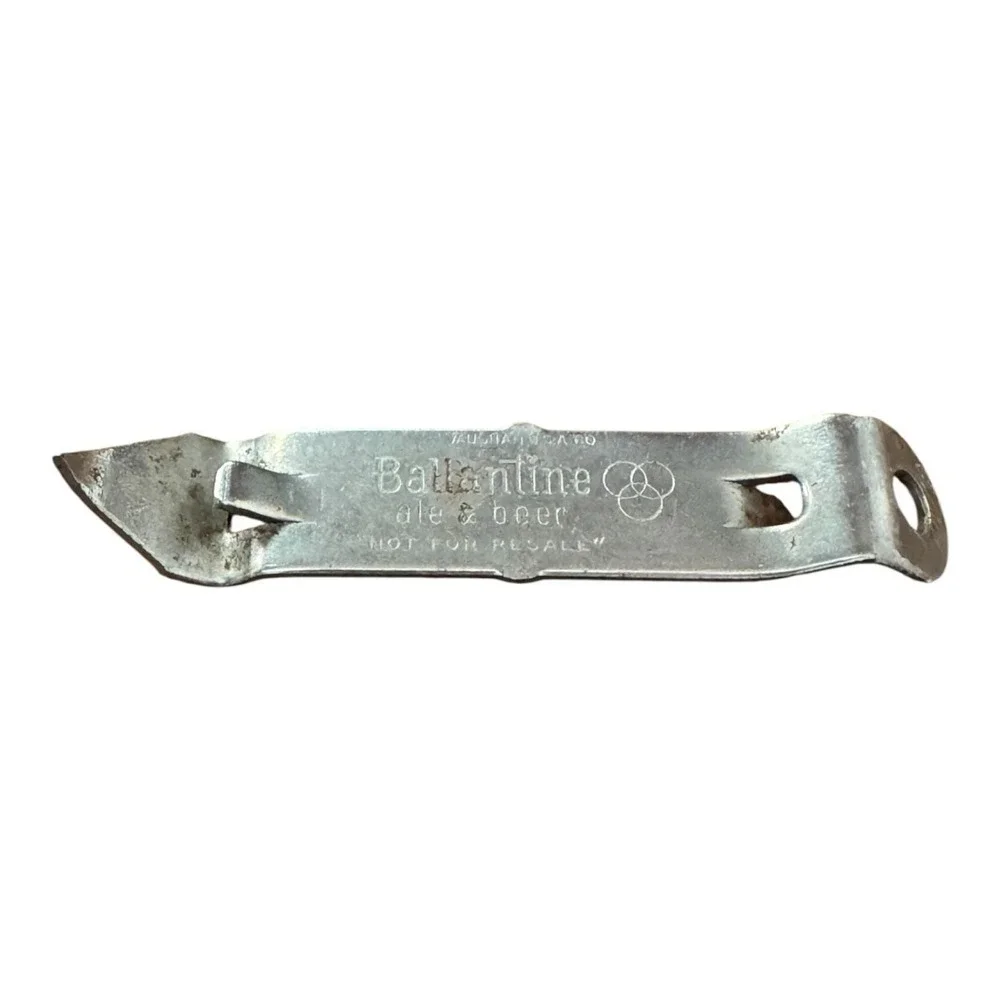 Ballentine Beer Can Opener‎ Church Key Beer Advertisement